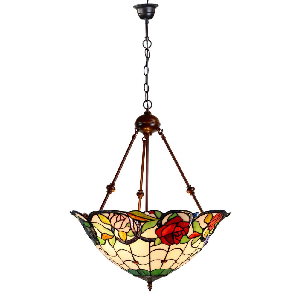 G&G Bros ROSE & DRAGONFLY Pendant - 2 Light-G&G Bros.-Ozlighting.com.au