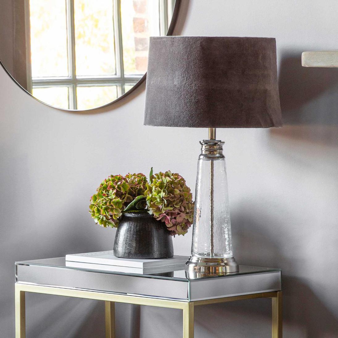 Gallery Home WINSLET Table Lamp Grey-GALLERY HOME-Ozlighting.com.au