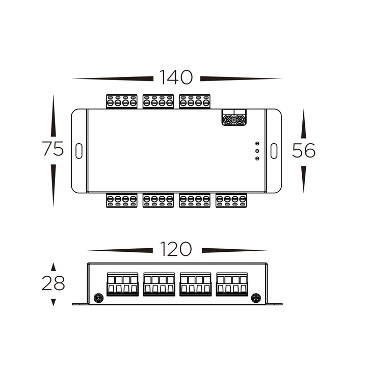 Havit - 2/6 Channel SPI Repeater-Havit Lighting-Ozlighting.com.au