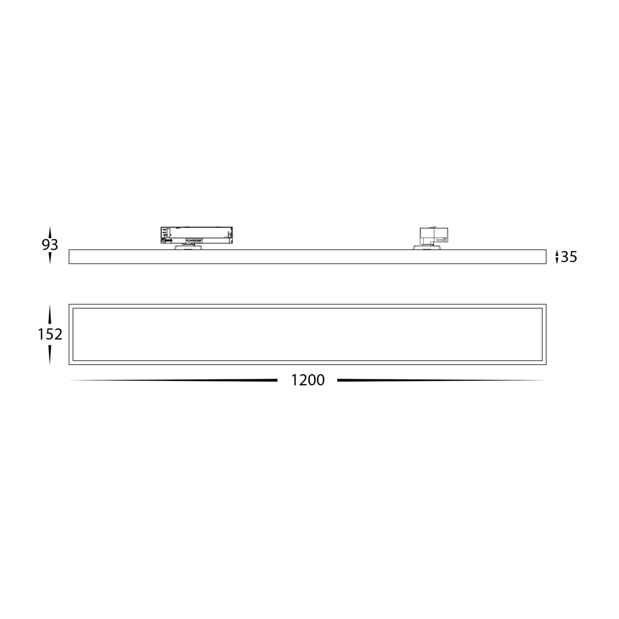 Havit - 30W Dimmable Track Light-Havit Lighting-Ozlighting.com.au