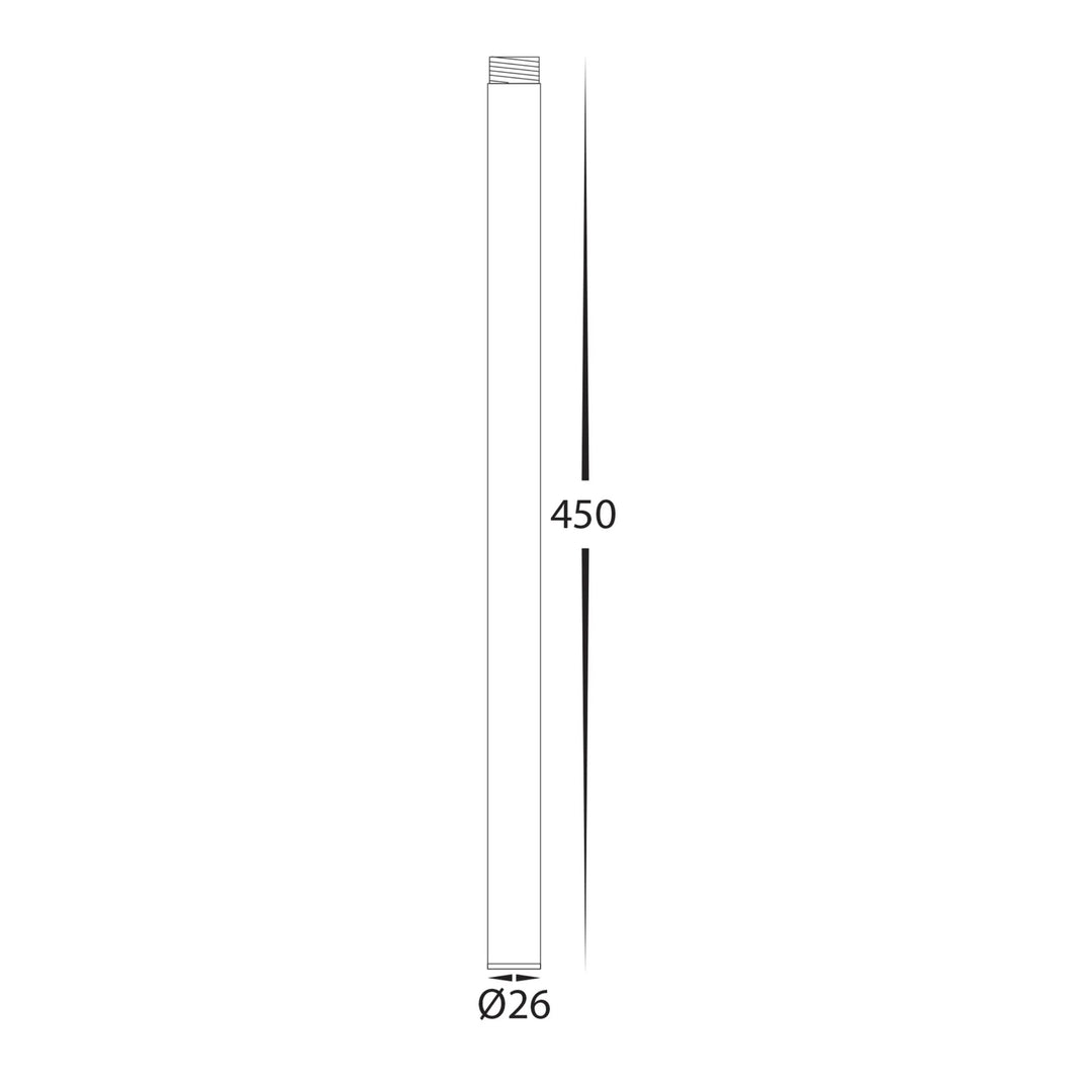 Havit - 450mm Extension Post to suit HV1435T-Havit Lighting-Ozlighting.com.au
