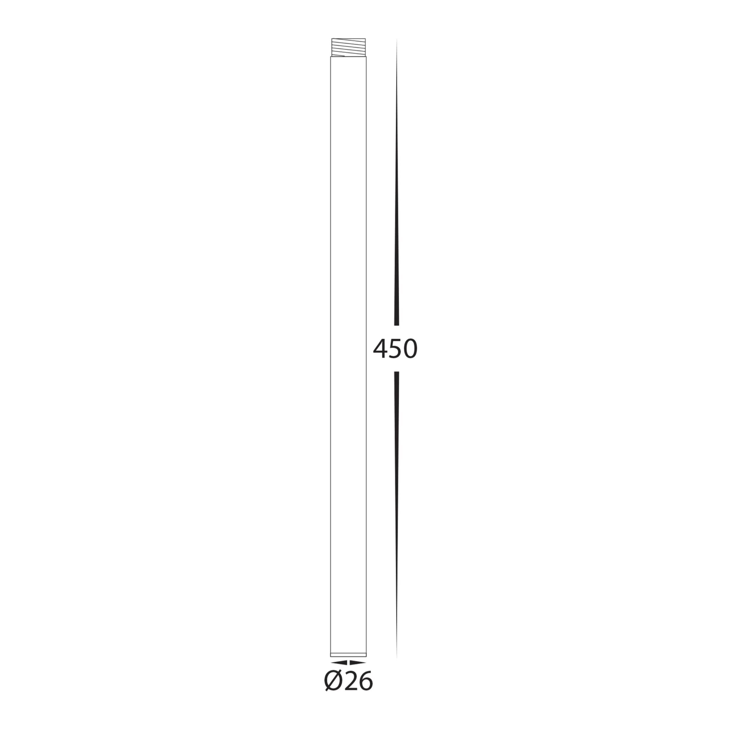 Havit - 450mm Extension Post to suit HV1435T-Havit Lighting-Ozlighting.com.au