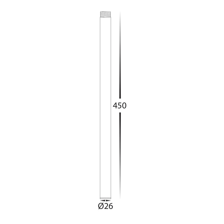 Havit - 450mm Extension Post to suit HV1435T-Havit Lighting-Ozlighting.com.au