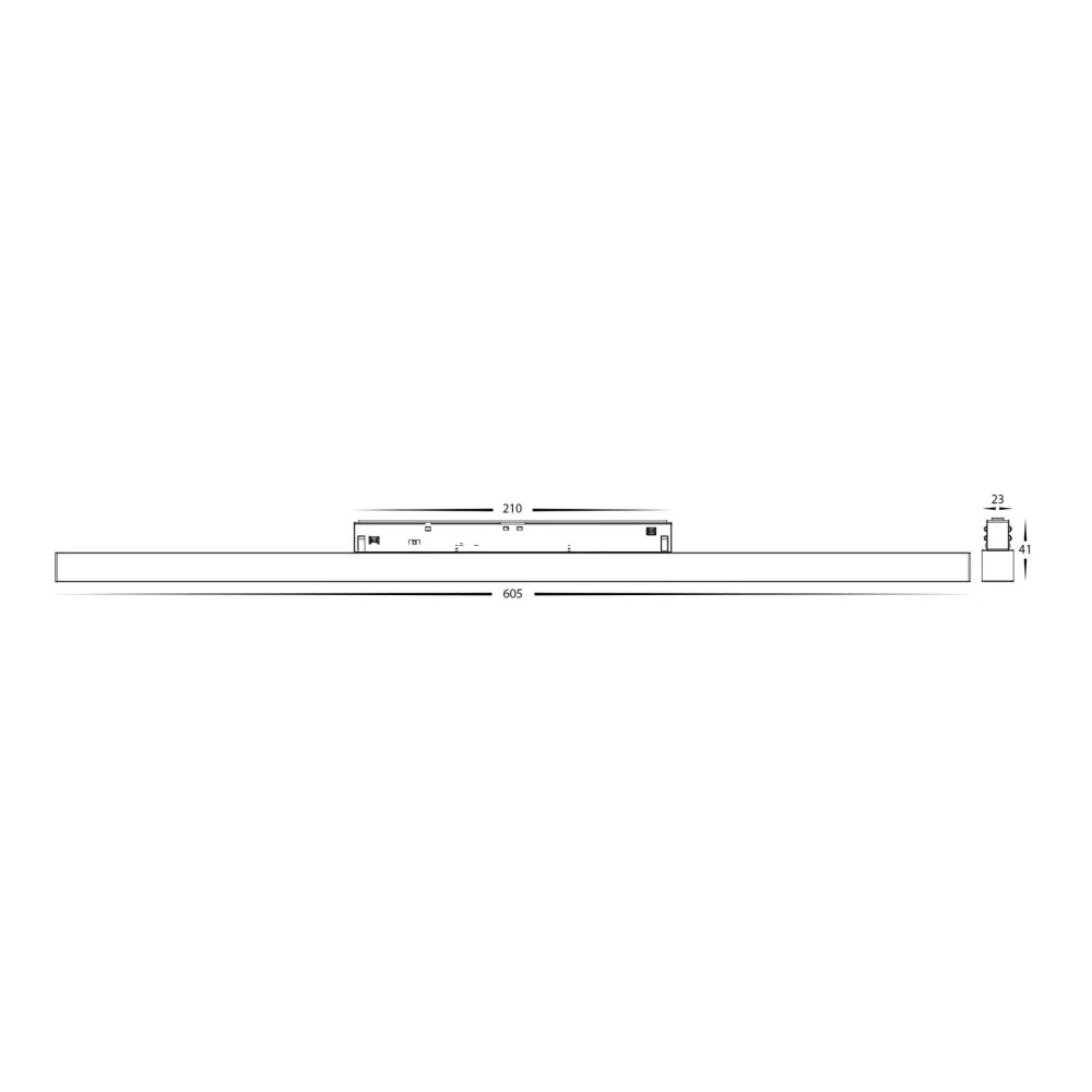 Havit - 48V DC Linear Track Light to suit Low Voltage Track System-Havit Lighting-Ozlighting.com.au