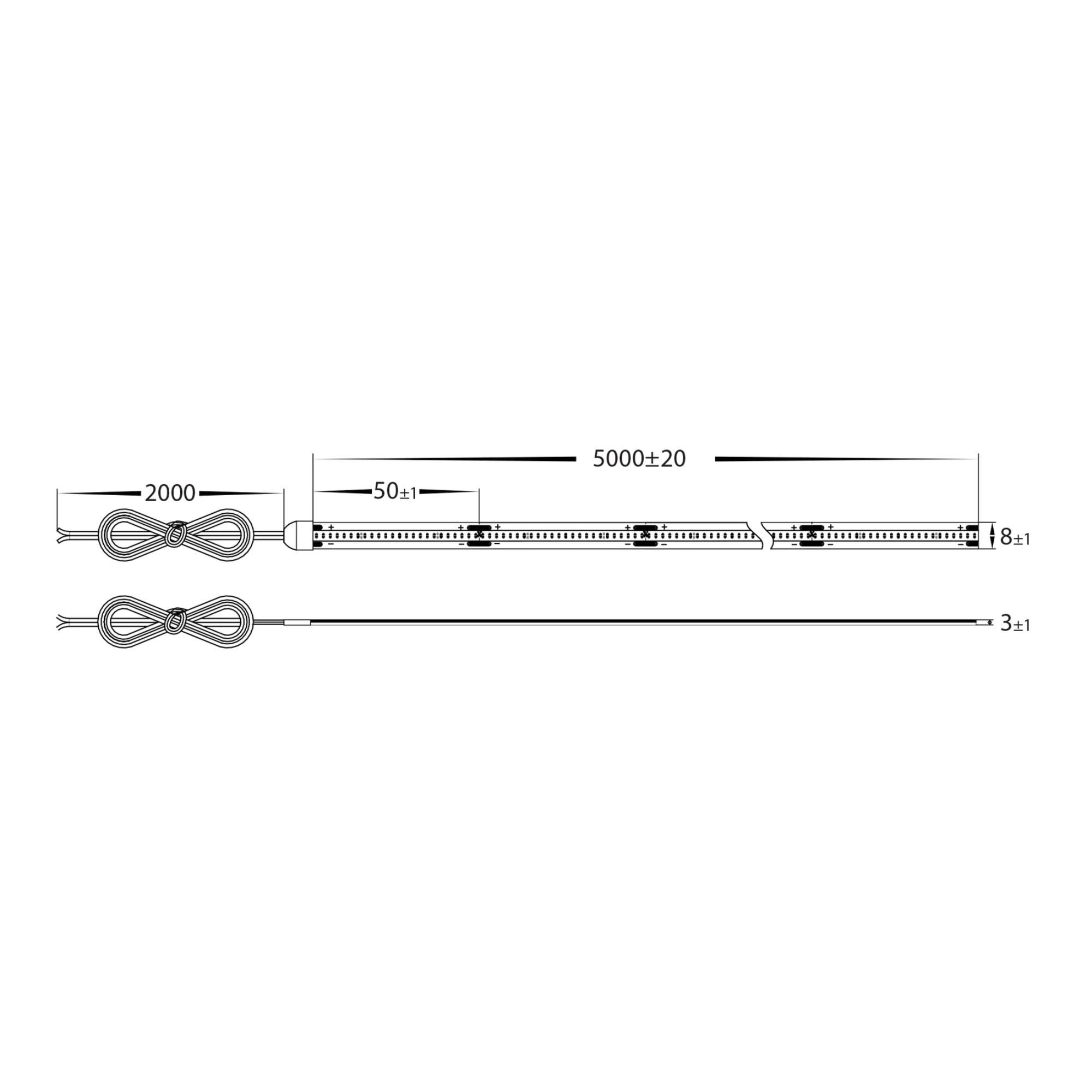 Havit - 9.6W COB Dotless LED Strip-Havit Lighting-Ozlighting.com.au