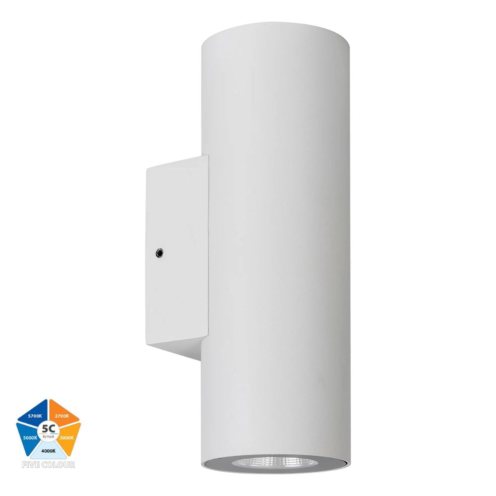 Havit ARIES - 6W Aluminium Up & Down LED Wall Light IP65-Havit Lighting-Ozlighting.com.au