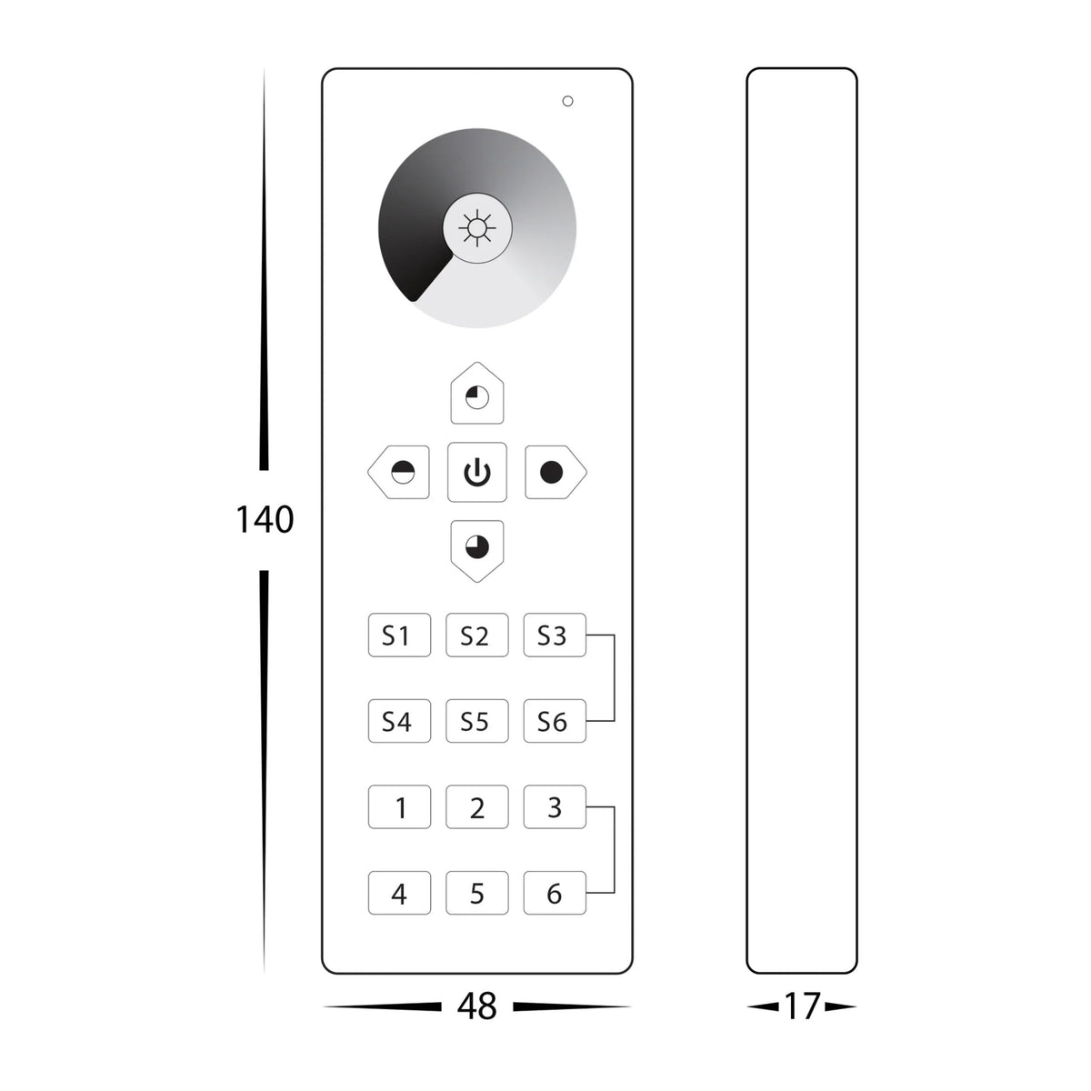 Havit CT LED Remote Control - LED Strip Controller-Havit Lighting-Ozlighting.com.au