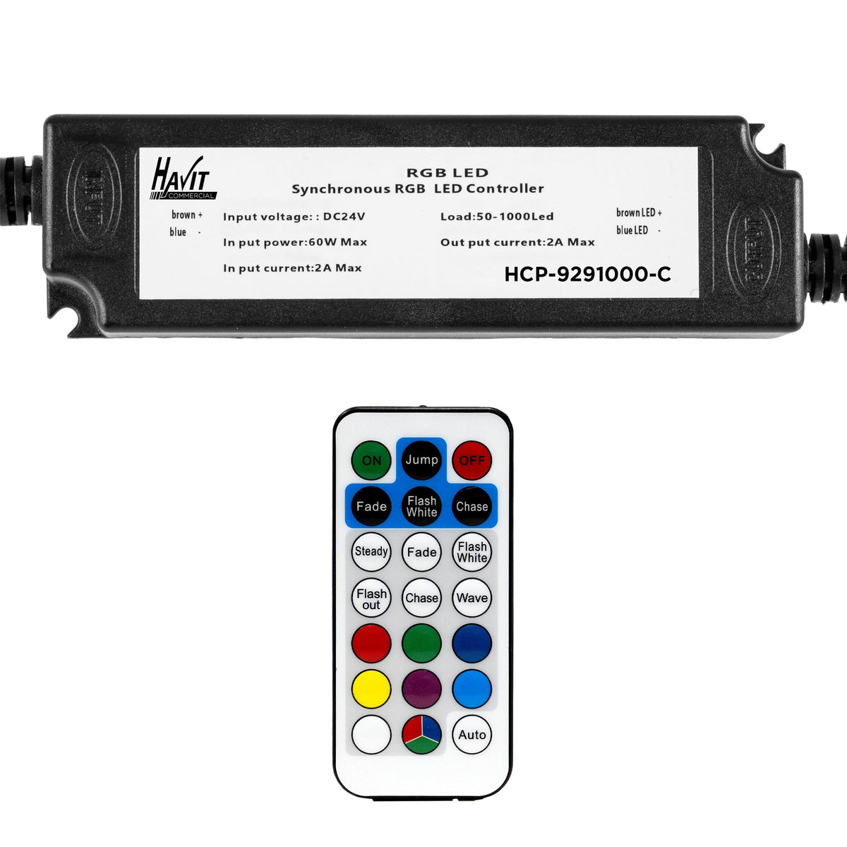 Havit Commercial HCP-9291000-C RGB Controller to suit Fairy Lights-Havit Commercial-Ozlighting.com.au