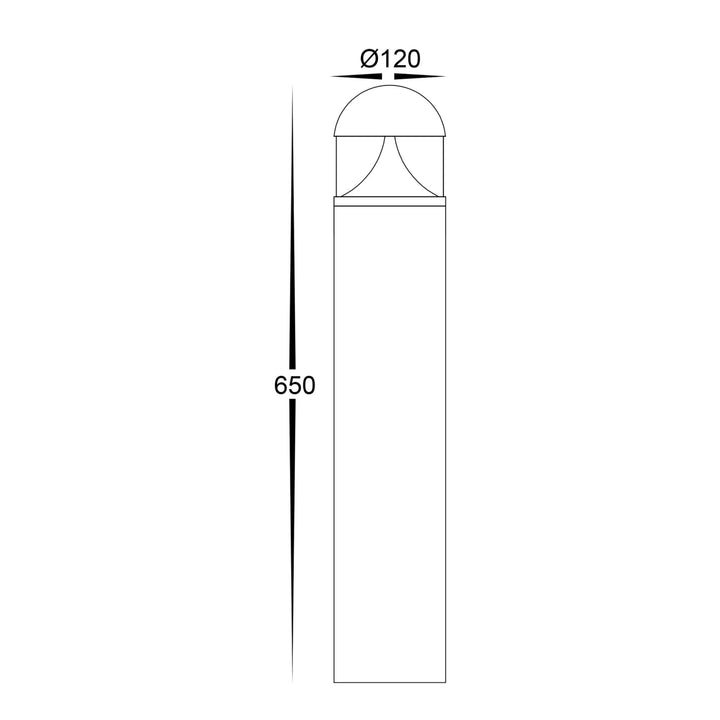 Havit DIVAD - 12W LED Bollard Light-Havit Lighting-Ozlighting.com.au
