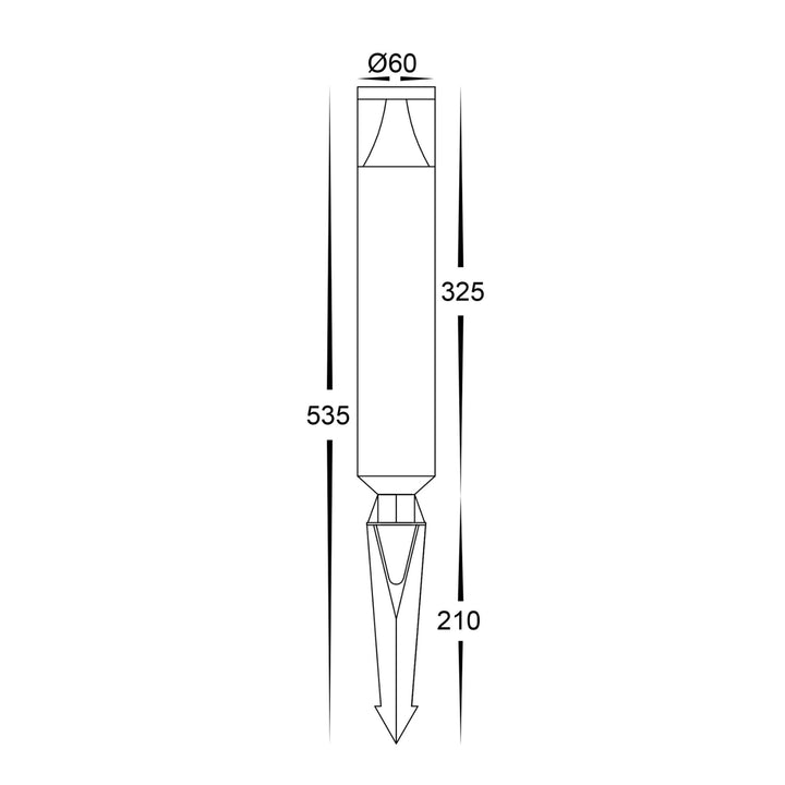 Havit DIVAD - 5W LED Garden Spike Light-Havit Lighting-Ozlighting.com.au