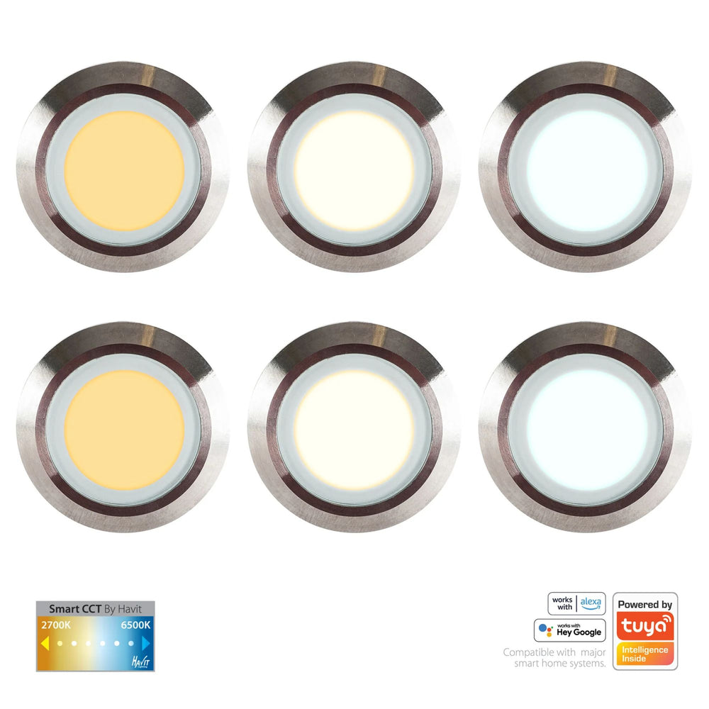 Havit FLAME - 3W CCT/RGBCW Deck Lights-Havit Lighting-Ozlighting.com.au