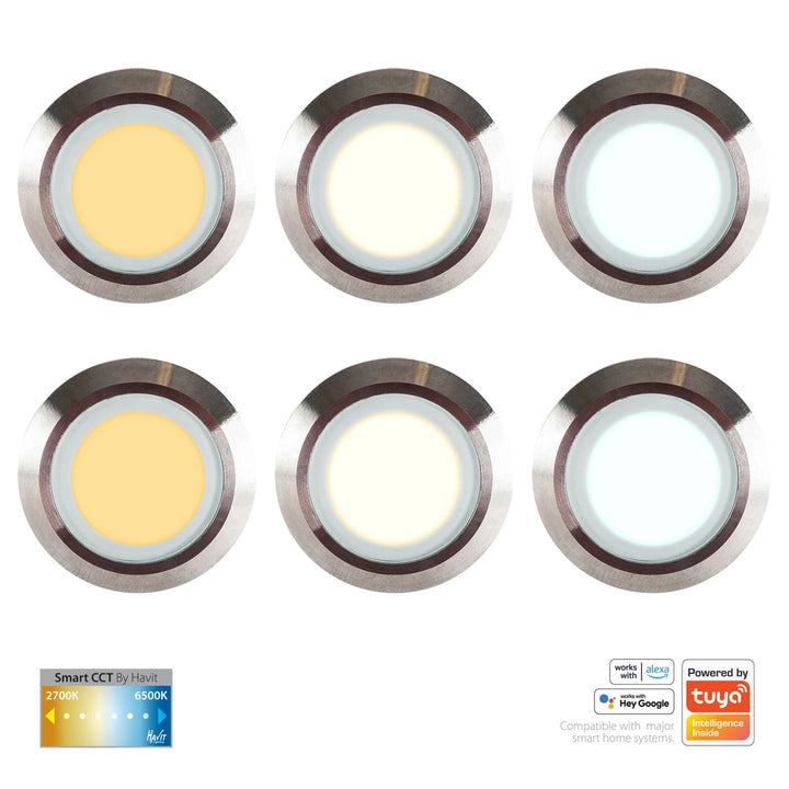 Havit FLAME - 3W CCT/RGBCW Deck Lights-Havit Lighting-Ozlighting.com.au