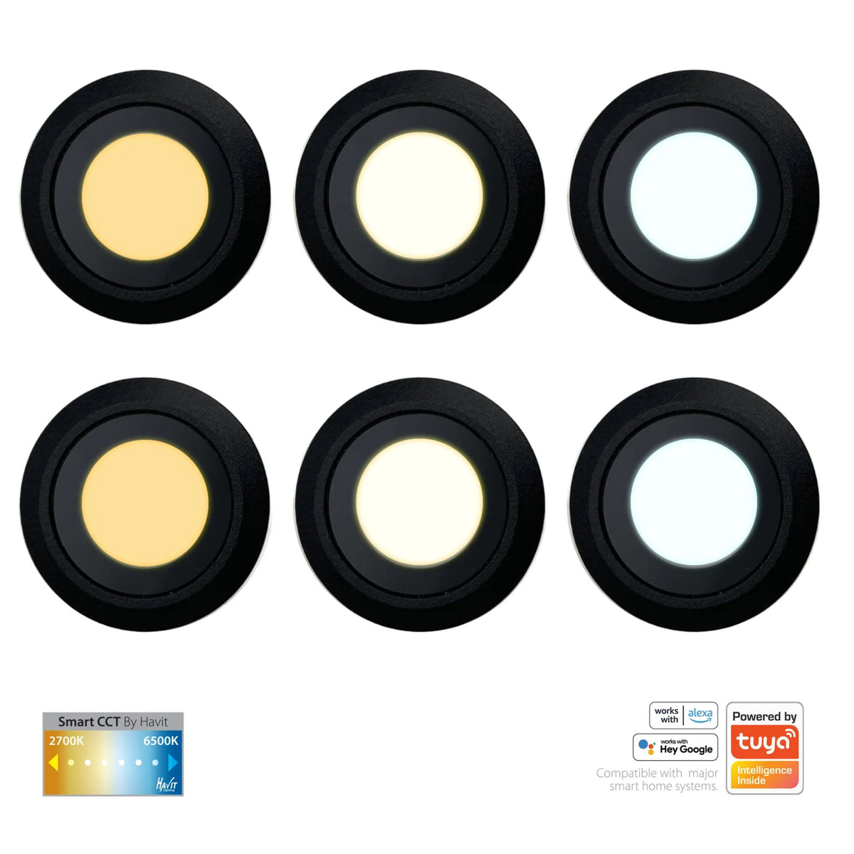 Havit FLAME Deck Light - 3W, CCT-Havit Lighting-Ozlighting.com.au