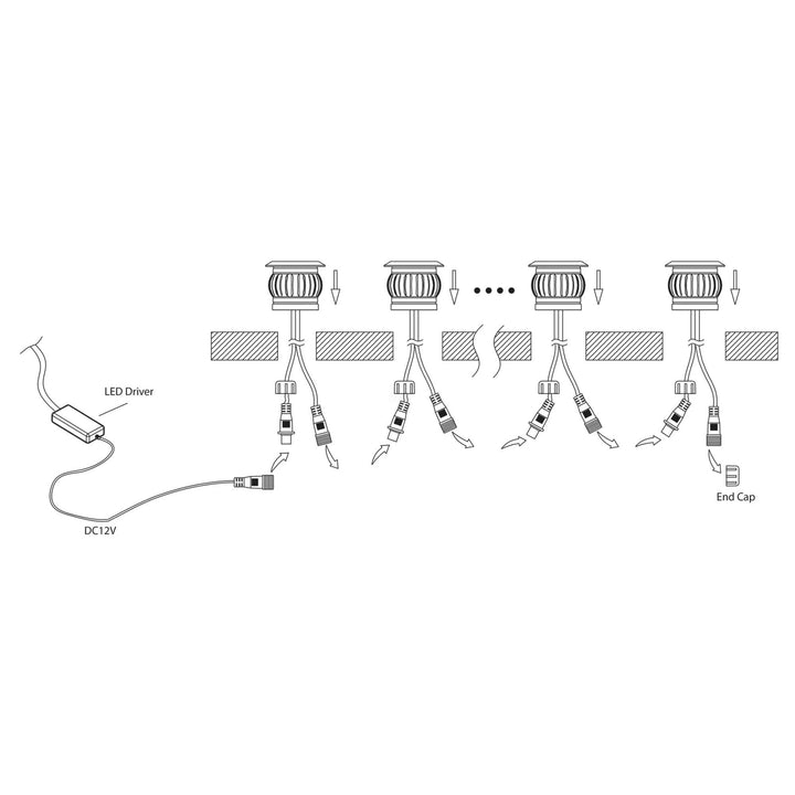 Havit FLAME - Single CCT/RGBCW Mini Deck Lights-Havit Lighting-Ozlighting.com.au