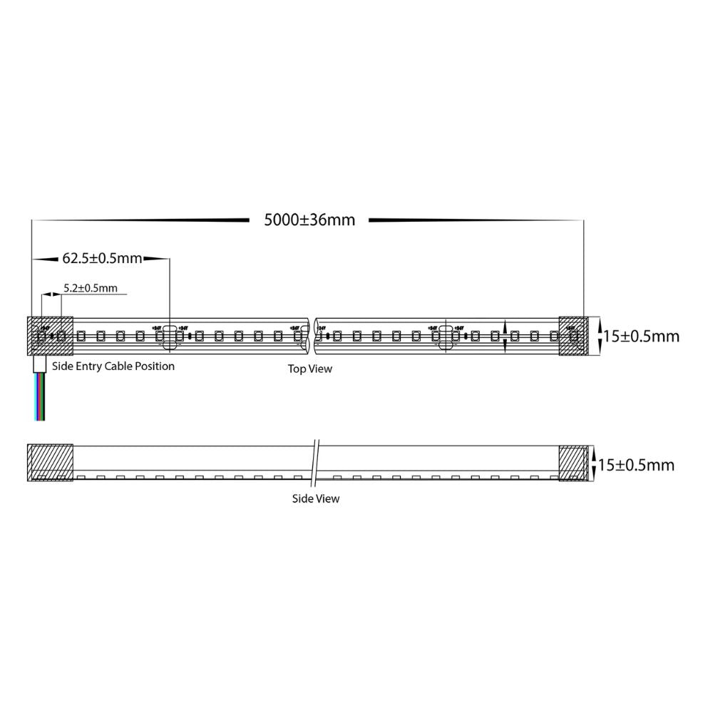 Havit HAVIFLEX Dimmable Top-Bend Neon LED Strip - 14.4W/20W, 20m Roll, IP67 - DRIVER REQUIRED-Havit Lighting-Ozlighting.com.au