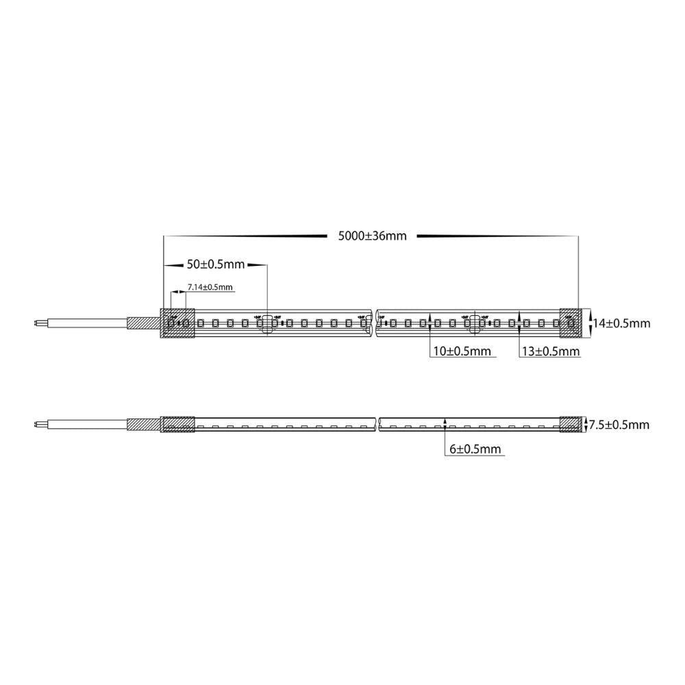 Havit HAVIFLEX HV9792 - 20M Roll Pack 14.4W 24V DC Flexible Neon LED Strip IP67-Havit Lighting-Ozlighting.com.au