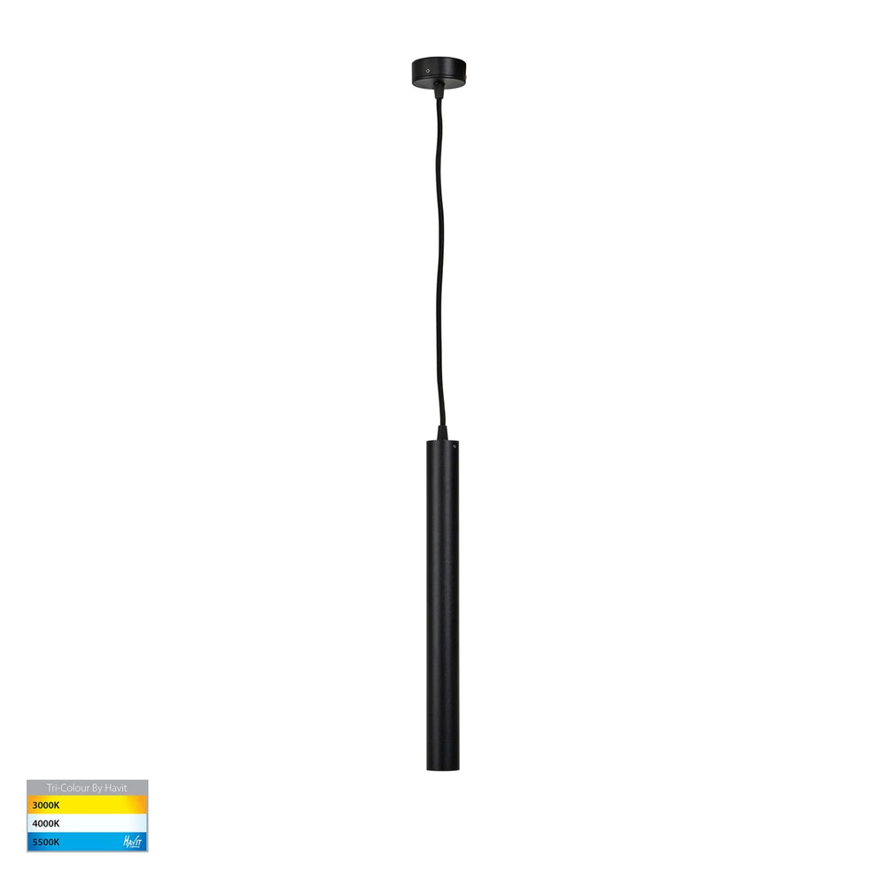 Havit HENGER - 1 Light Cylinder LED Pendant-Havit Lighting-Ozlighting.com.au