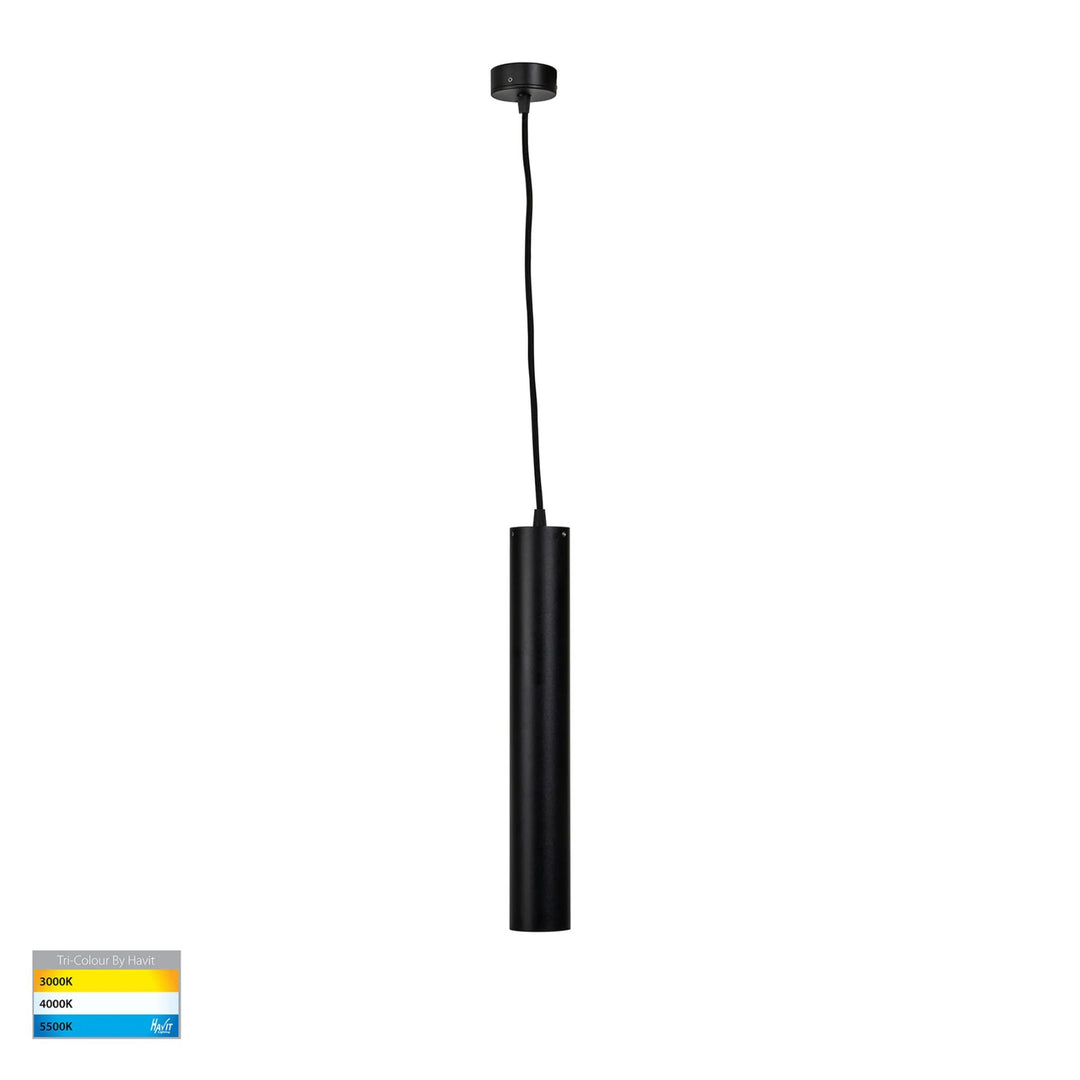 Havit HENGER - 1 Light Cylinder LED Pendant-Havit Lighting-Ozlighting.com.au