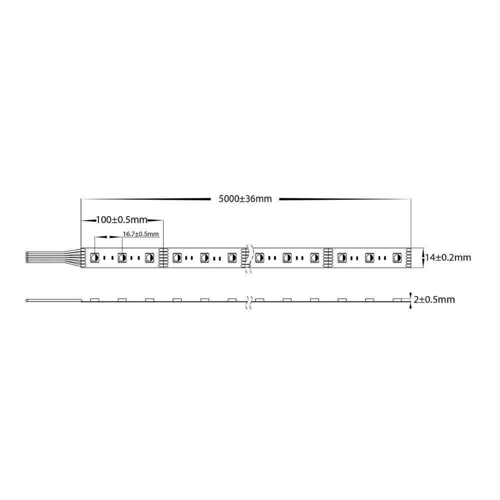 Havit HV9752 - 30M Roll Pack of 24W Dimmable RGB LED Strip IP20-Havit Lighting-Ozlighting.com.au