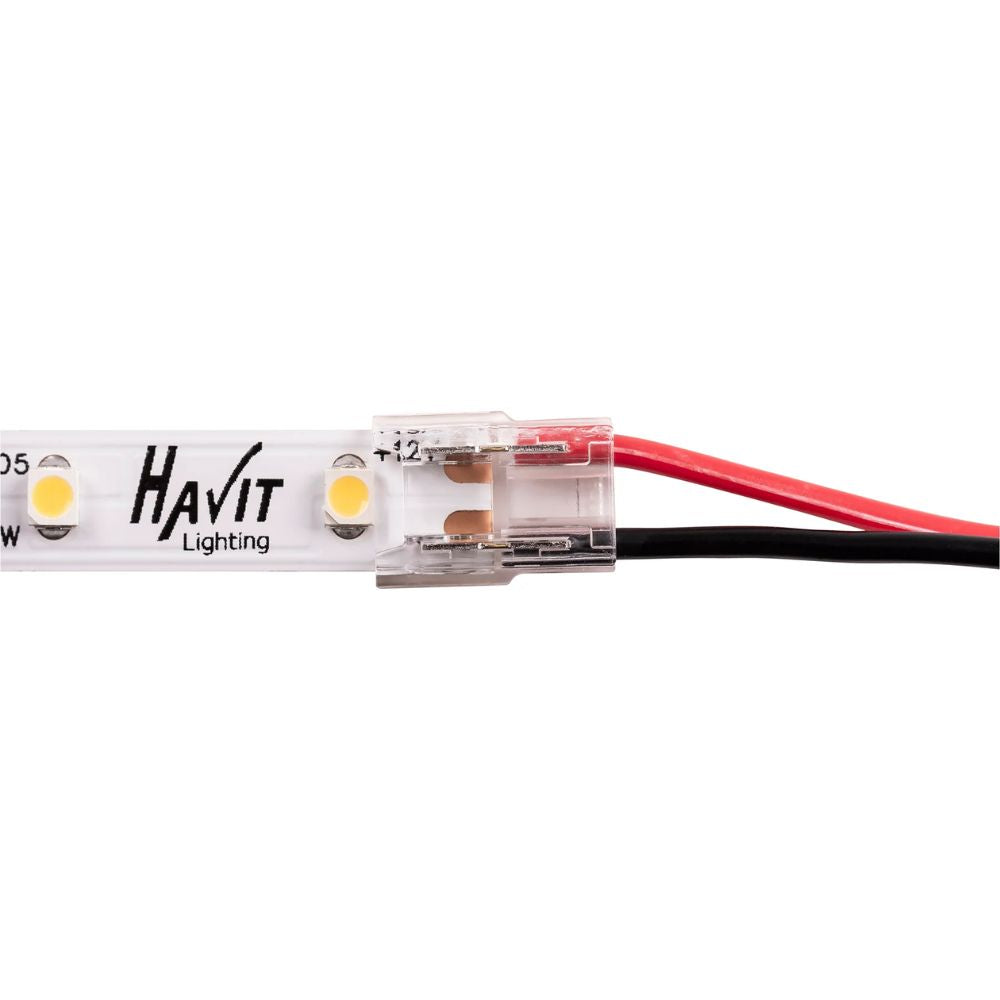 Havit HV9952 - LED Strip Connector to suit IP20 8mm PCB LED Strip-Havit Lighting-Ozlighting.com.au