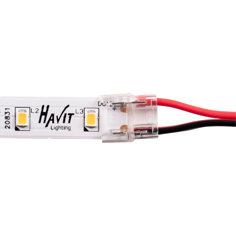 Havit HV9954 - LED Strip Connector to suit IP20 10mm PCB LED Strip-Havit Lighting-Ozlighting.com.au