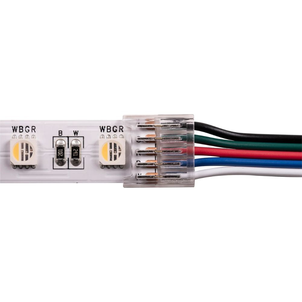 Havit HV9956 - LED Strip Connector to suit IP20 12mm PCB RGBC or RGBW LED Strip-Havit Lighting-Ozlighting.com.au