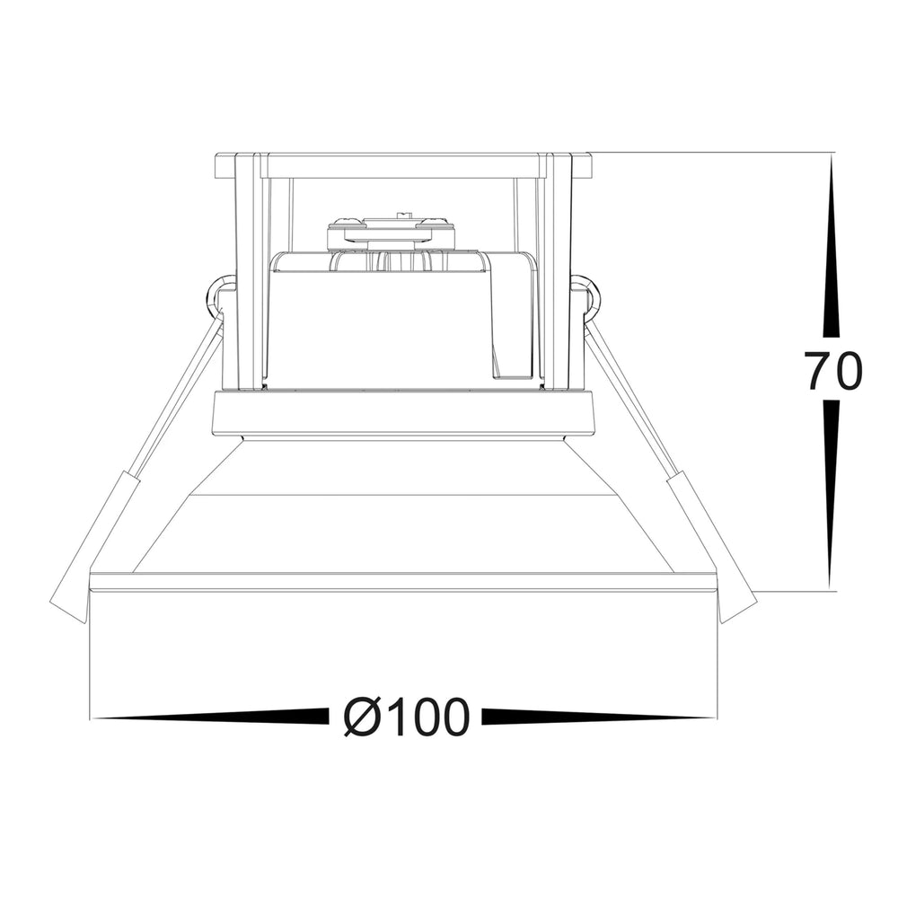 Havit - IC4 Cap To Suit HV5528 Downlight Models-Havit Lighting-Ozlighting.com.au