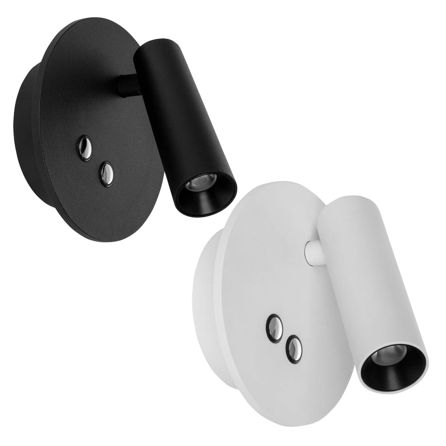 Havit LESEN - 2x3W Single Adjustable Wall Light with Back Light-Havit Lighting-Ozlighting.com.au