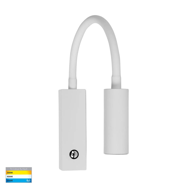 Havit LESEN - 3W Single Adjustable Wall Light with Flexible Arm-Havit Lighting-Ozlighting.com.au