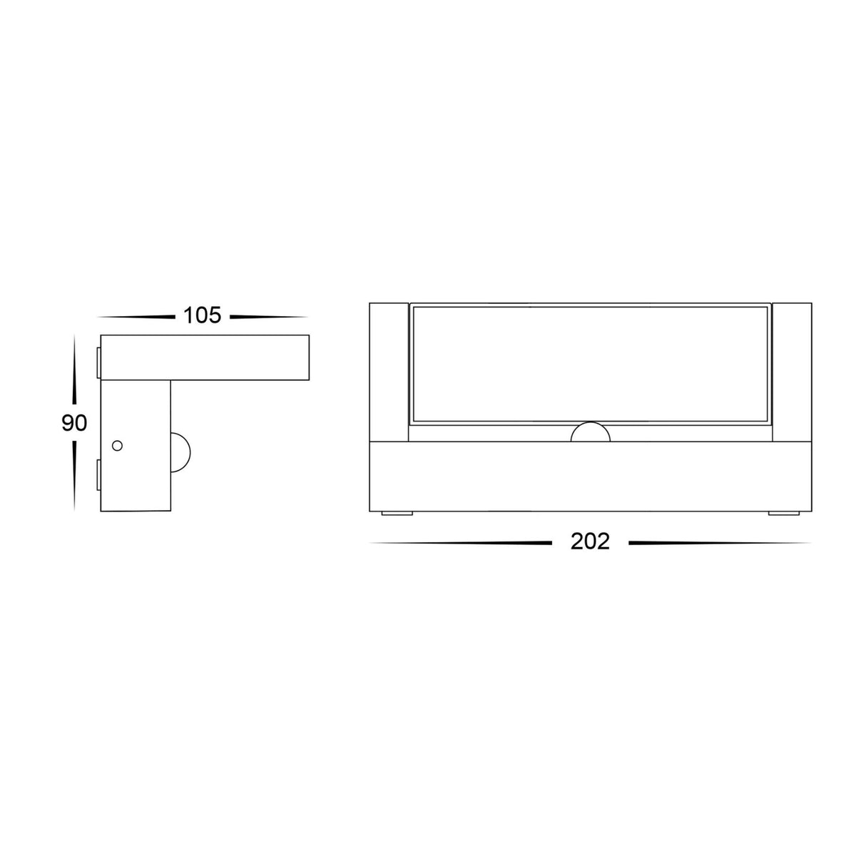 Havit LOCU Floodlight Motion Sensor Adjustable-Havit Lighting-Ozlighting.com.au