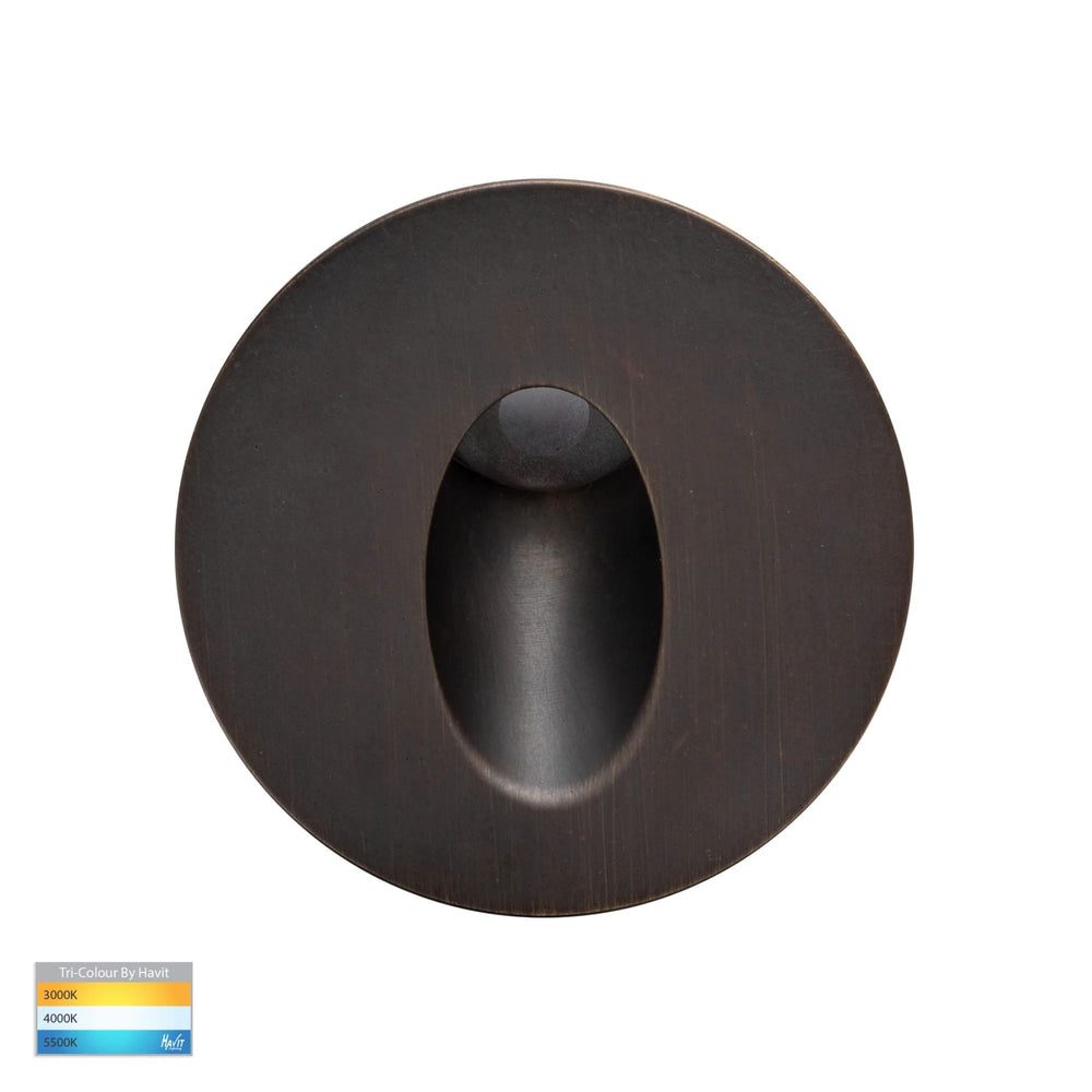 Havit MINI RECES - 1W Round LED Step Light-Havit Lighting-Ozlighting.com.au