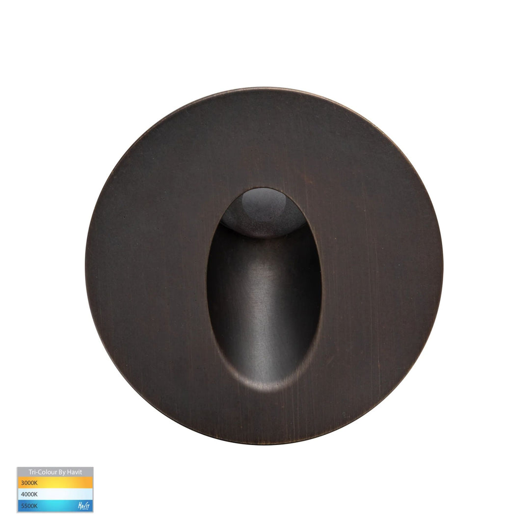 Havit MINI RECES - 1W Round LED Step Light-Havit Lighting-Ozlighting.com.au