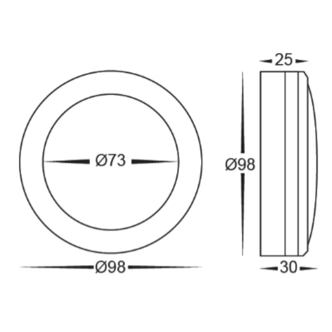 Havit NAVA - 5W 12V LED Step Lights-Havit Lighting-Ozlighting.com.au