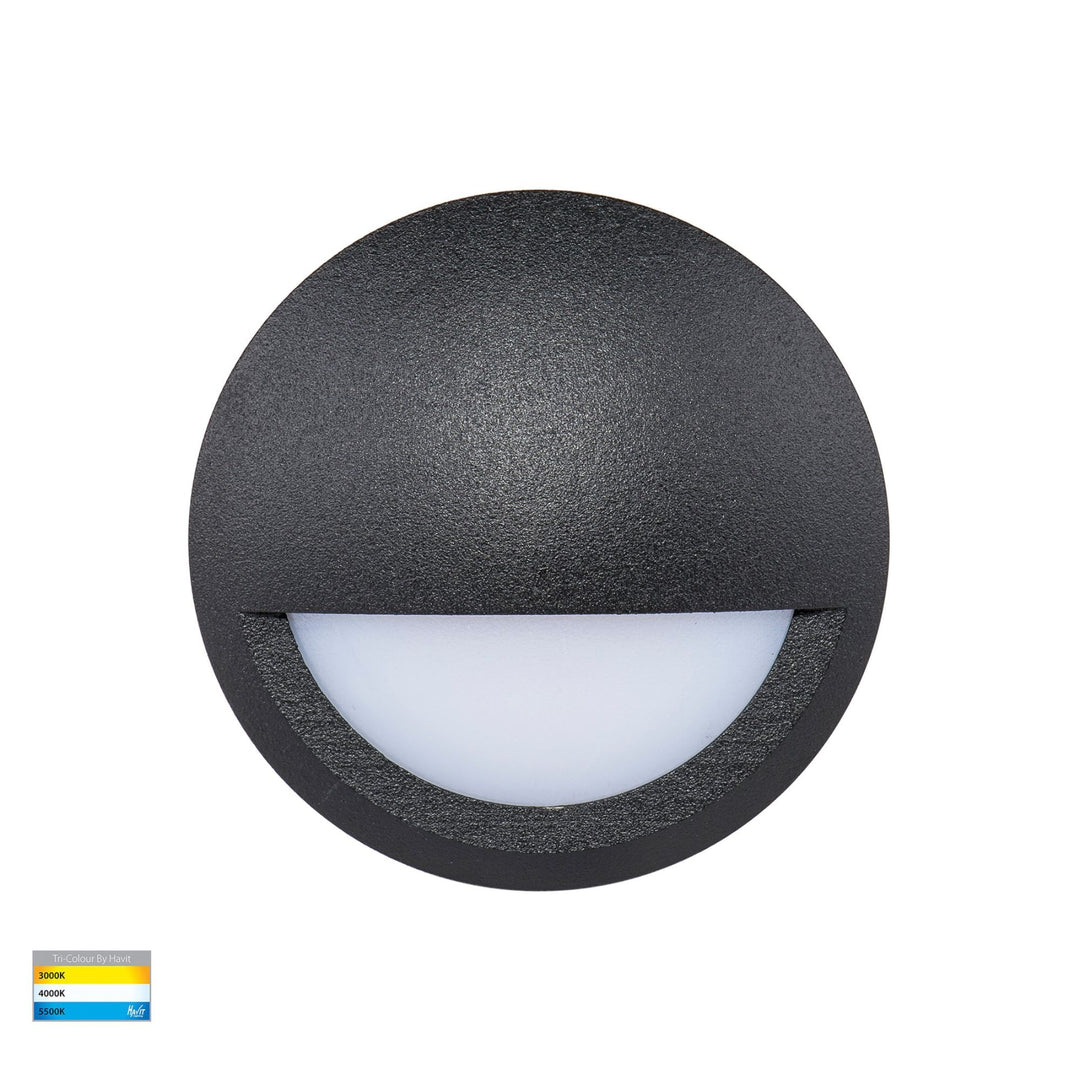 Havit NAVA - 5W 12V LED Step Lights with Eyelid-Havit Lighting-Ozlighting.com.au
