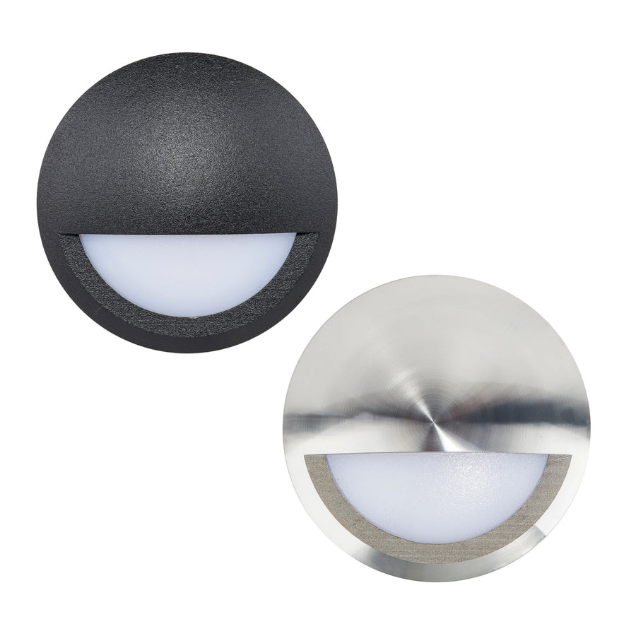 Havit NAVA - 5W 240V LED Step Lights with Eyelid-Havit Lighting-Ozlighting.com.au