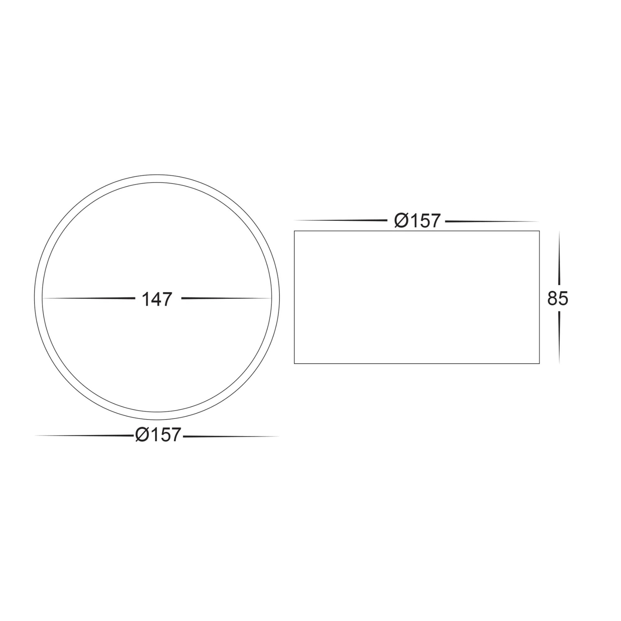Havit NELLA - 18W Surface Mounted LED Downlight-Havit Lighting-Ozlighting.com.au