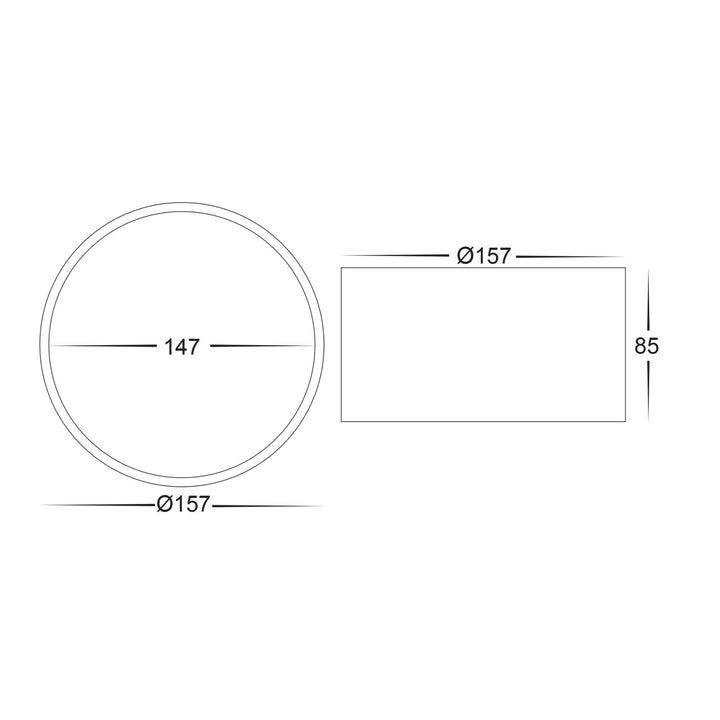 Havit NELLA - 18W Surface Mounted LED Downlight-Havit Lighting-Ozlighting.com.au