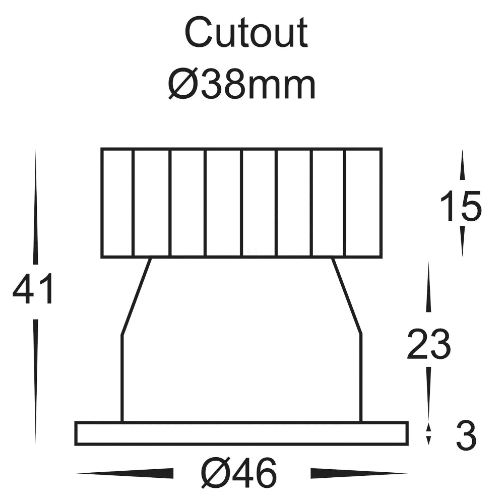Havit Niche White Round Mini Recessed Downlight-Havit Lighting-Ozlighting.com.au