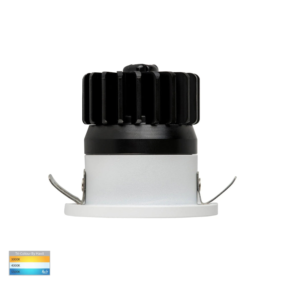 Havit Niche White Round Mini Recessed Downlight-Havit Lighting-Ozlighting.com.au
