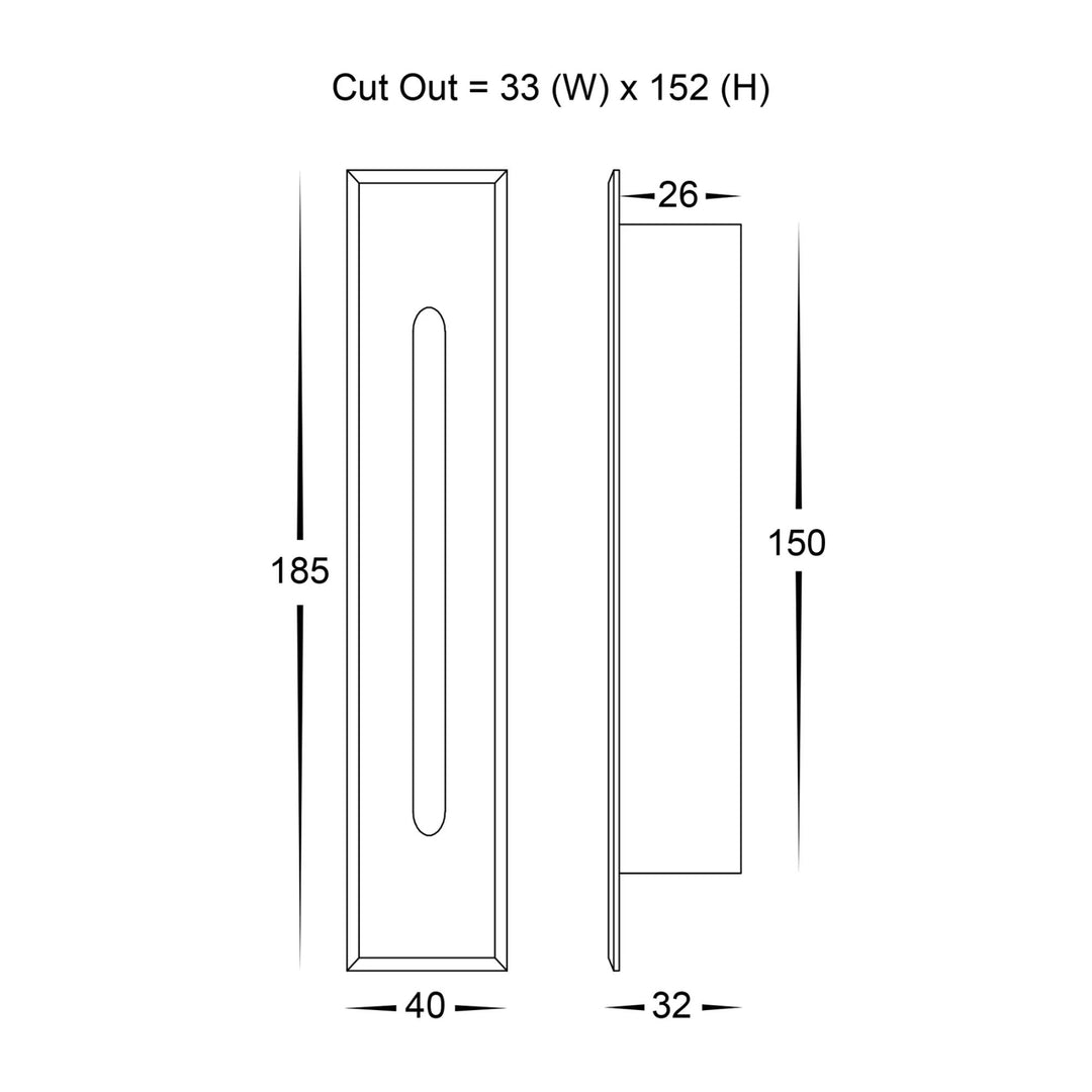 Havit PASO - 3W Large Recessed 12V LED Step Light-Havit Lighting-Ozlighting.com.au