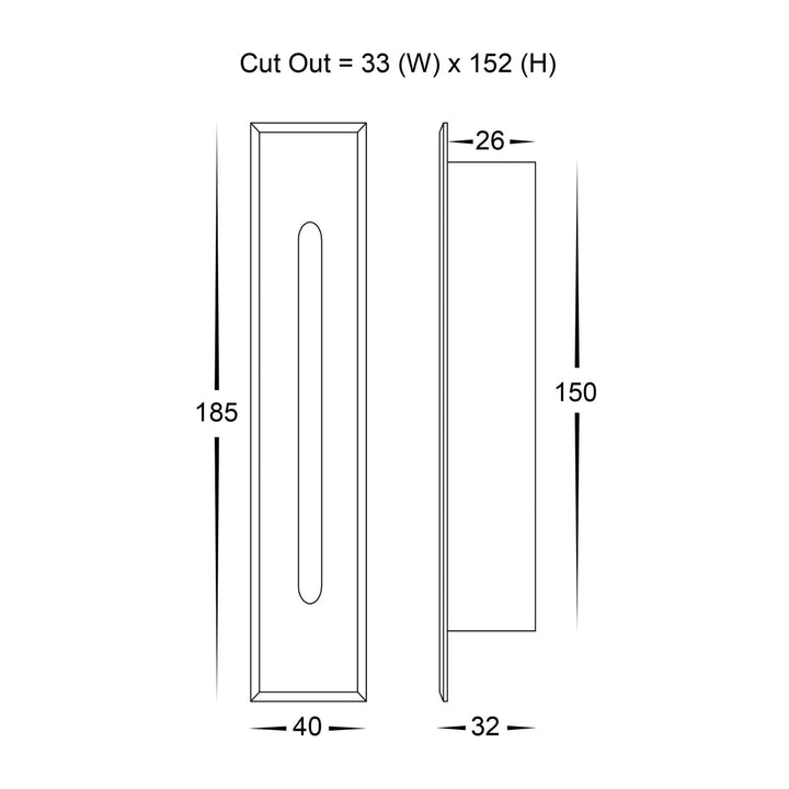 Havit PASO - 3W Large Recessed 12V LED Step Light-Havit Lighting-Ozlighting.com.au