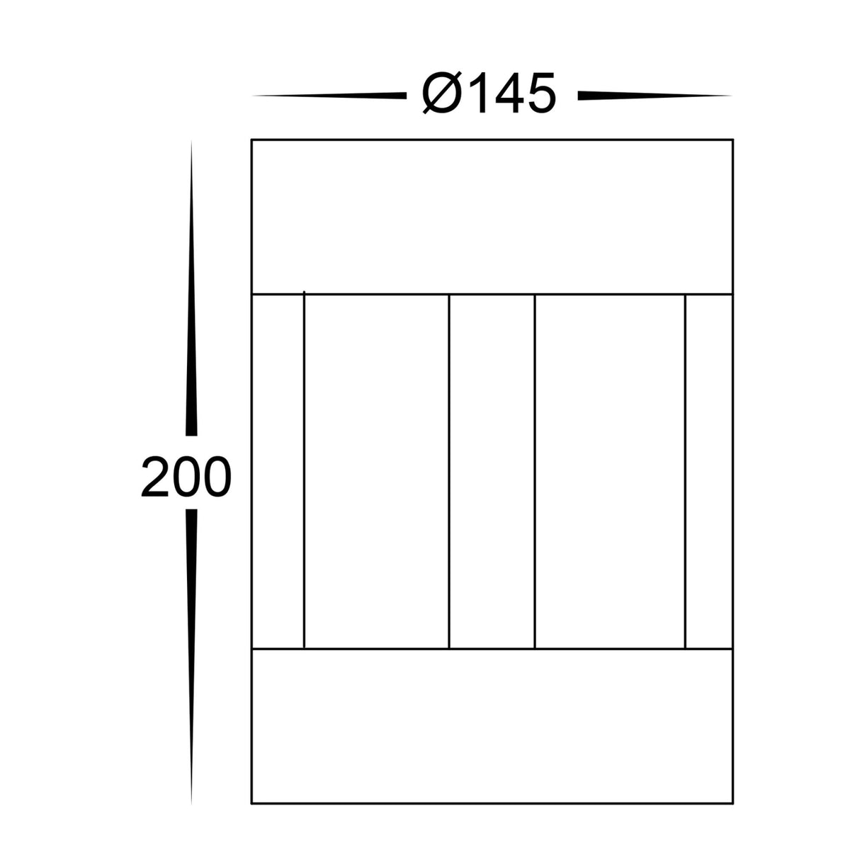 Havit PELARE 12W Round/Square LED Pillar Light - 24V - DRIVER REQUIRED-Havit Lighting-Ozlighting.com.au
