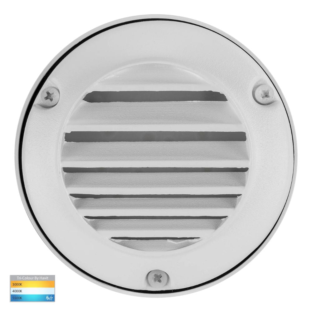 Havit PINTA - 2.3W White Louvered Step Lights-Havit Lighting-Ozlighting.com.au