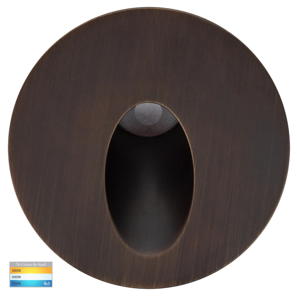 Havit RECES - 2.5W Round Recessed LED Step Light-Havit Lighting-Ozlighting.com.au