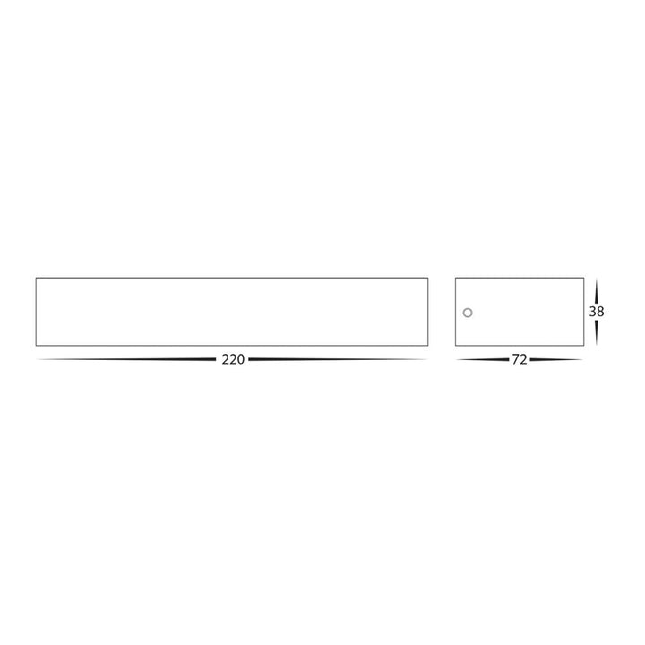 Havit SIENA - 6W / 9W LED Aluminium Uplighter Wall Light IP54-Havit Lighting-Ozlighting.com.au