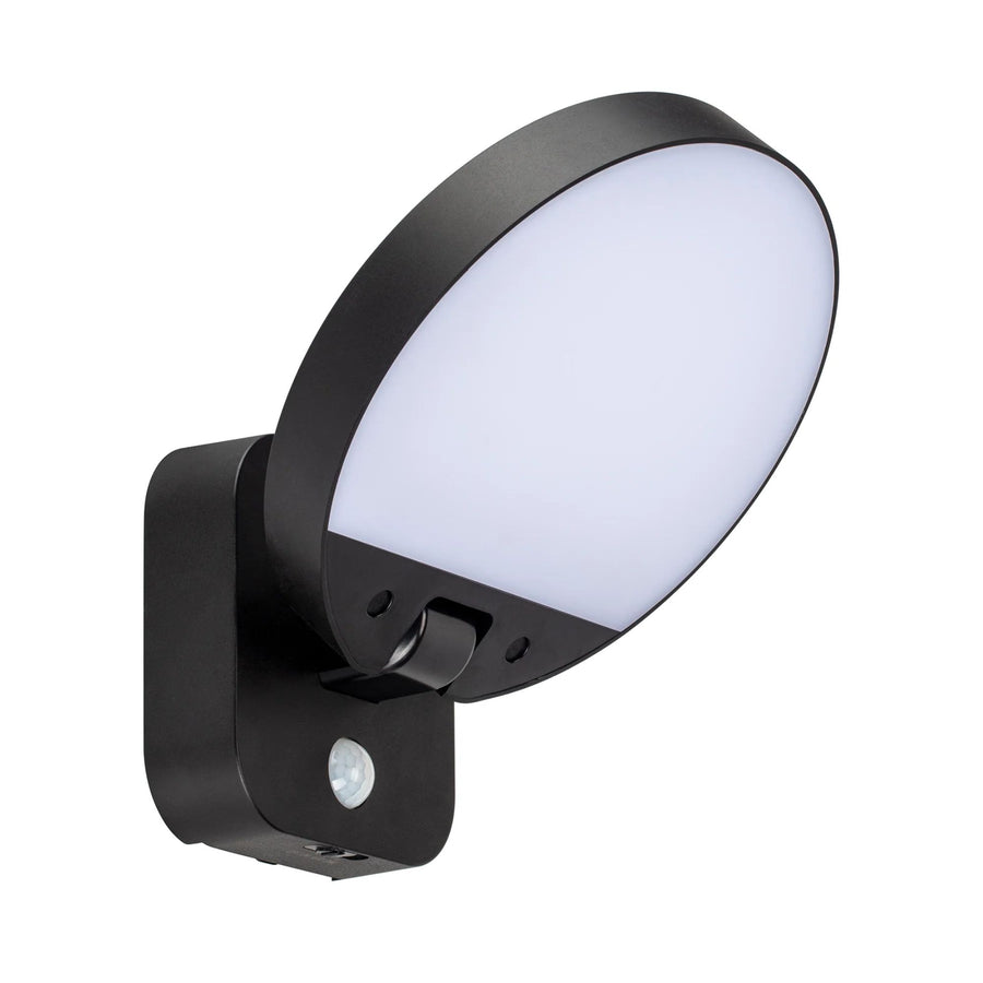 Havit SOLARNI - 9W Black Solar Wall Light-Havit Lighting-Ozlighting.com.au