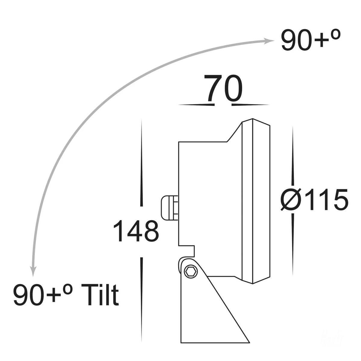 Havit SOTTO 15W LED Pond or Garden Light - DRIVER REQUIRED-Havit Lighting-Ozlighting.com.au