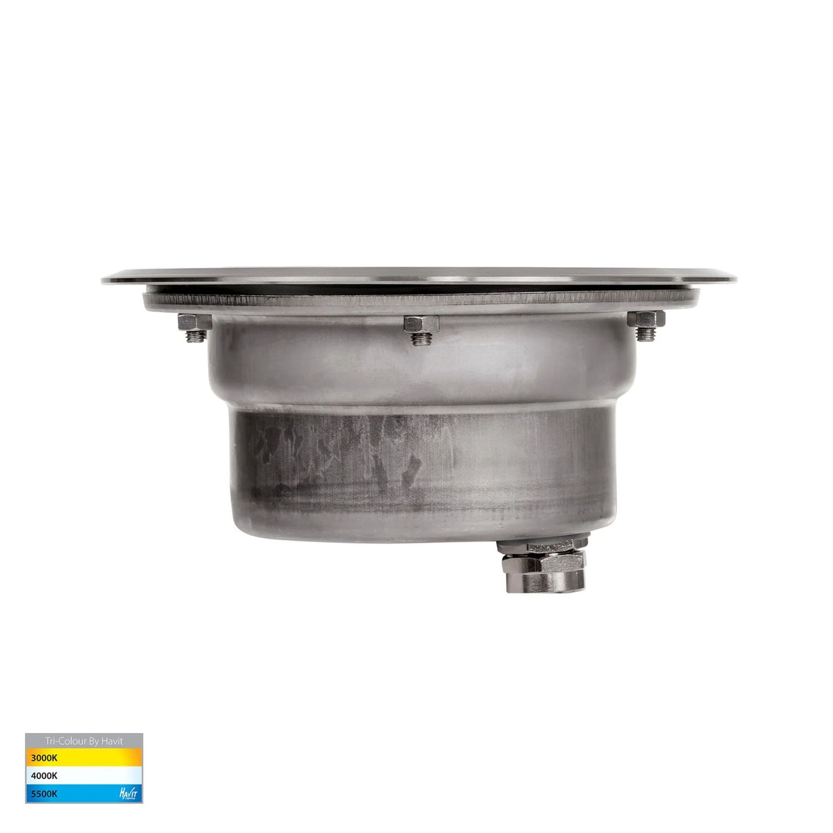 Havit SPLIT Inground Light Stainless Steel Colour Selectable-Havit Lighting-Ozlighting.com.au