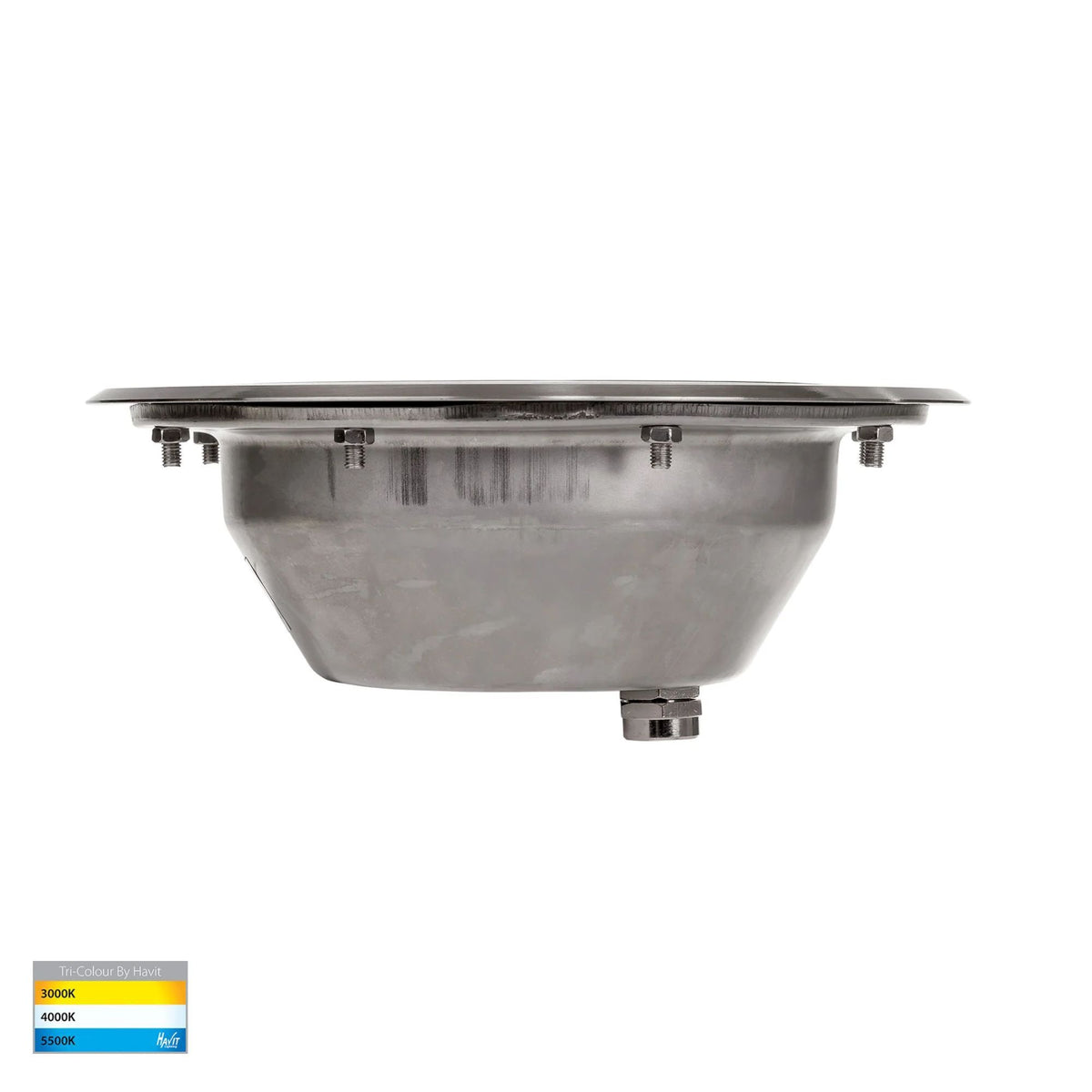 Havit SPLIT Inground Light Stainless Steel Colour Selectable-Havit Lighting-Ozlighting.com.au