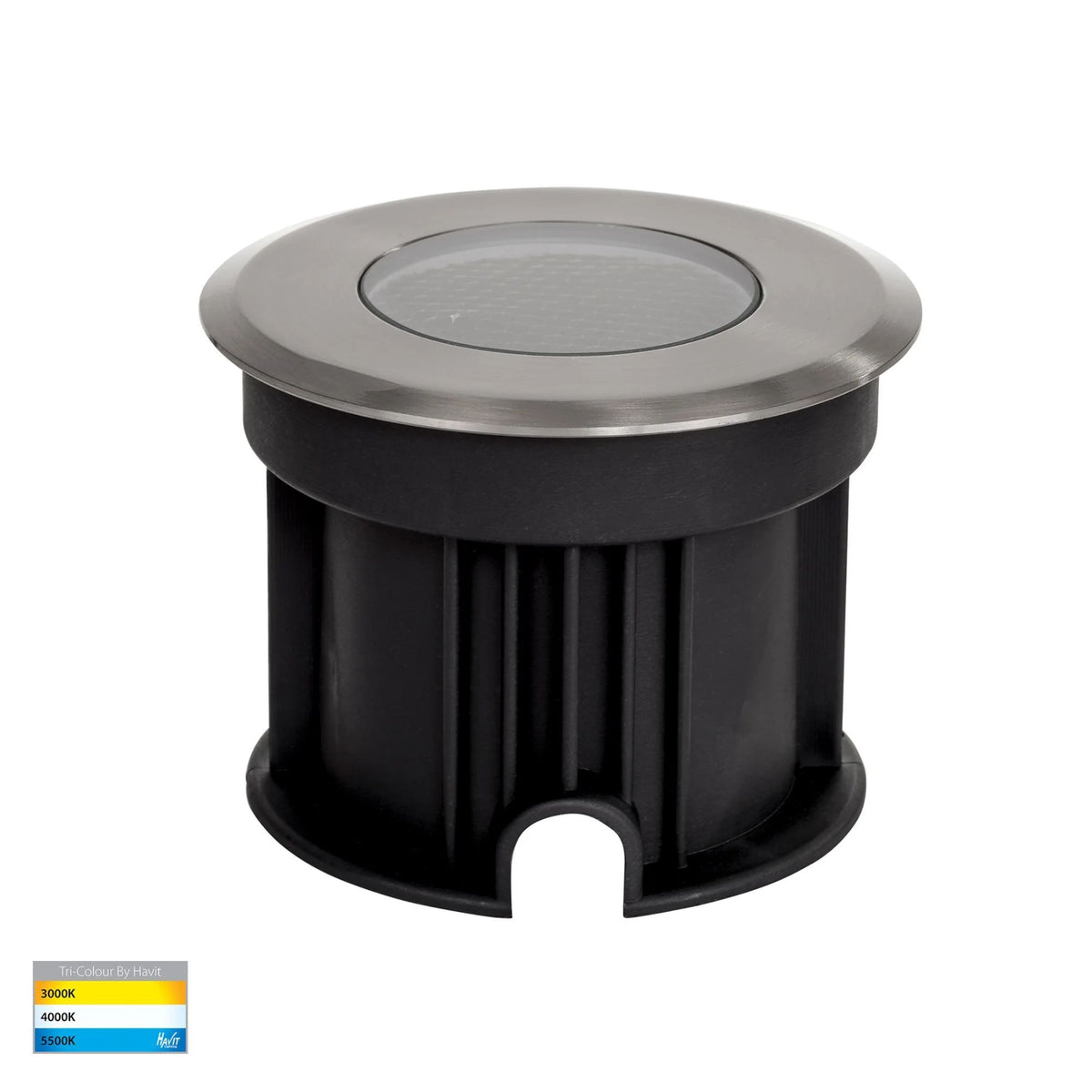 Havit SPLIT Inground Light Stainless Steel Colour Selectable-Havit Lighting-Ozlighting.com.au